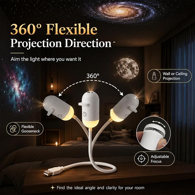 MOON PROJECTOR MINI USB