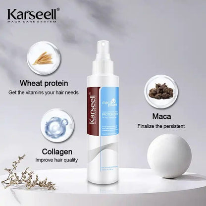 Karseell Repair & Renew Protein Treatment Hair Spray For Dry Damaged & All Hair Types - 150ml