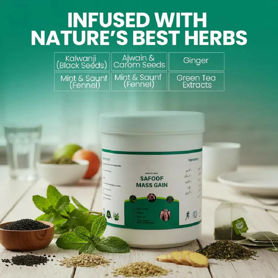 Herbal Weight Gain Powder | Natural Body Mass Support Formula