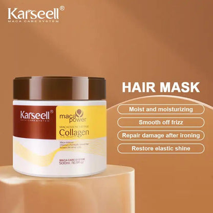 Karseell Collagen Hair Treatment Mask For Dry Damaged & All Hair Types - 500ml