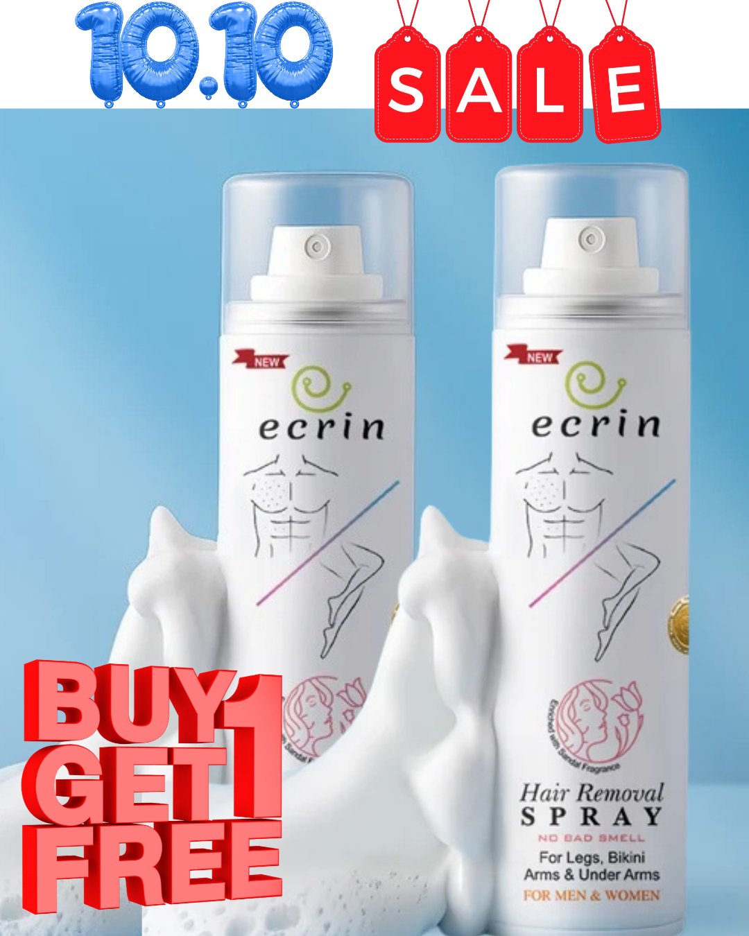 NEW Ecrin Spray (buy 1 gey 1 free)