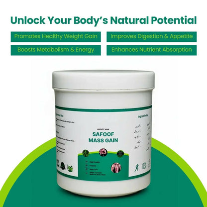 Herbal Weight Gain Powder | Natural Body Mass Support Formula